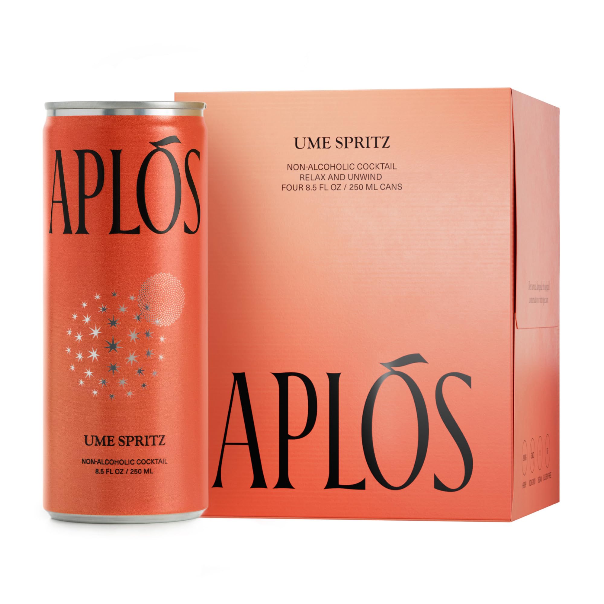 Amazon.com : Aplós Canned Ume Spritz Cocktail, Formulated with