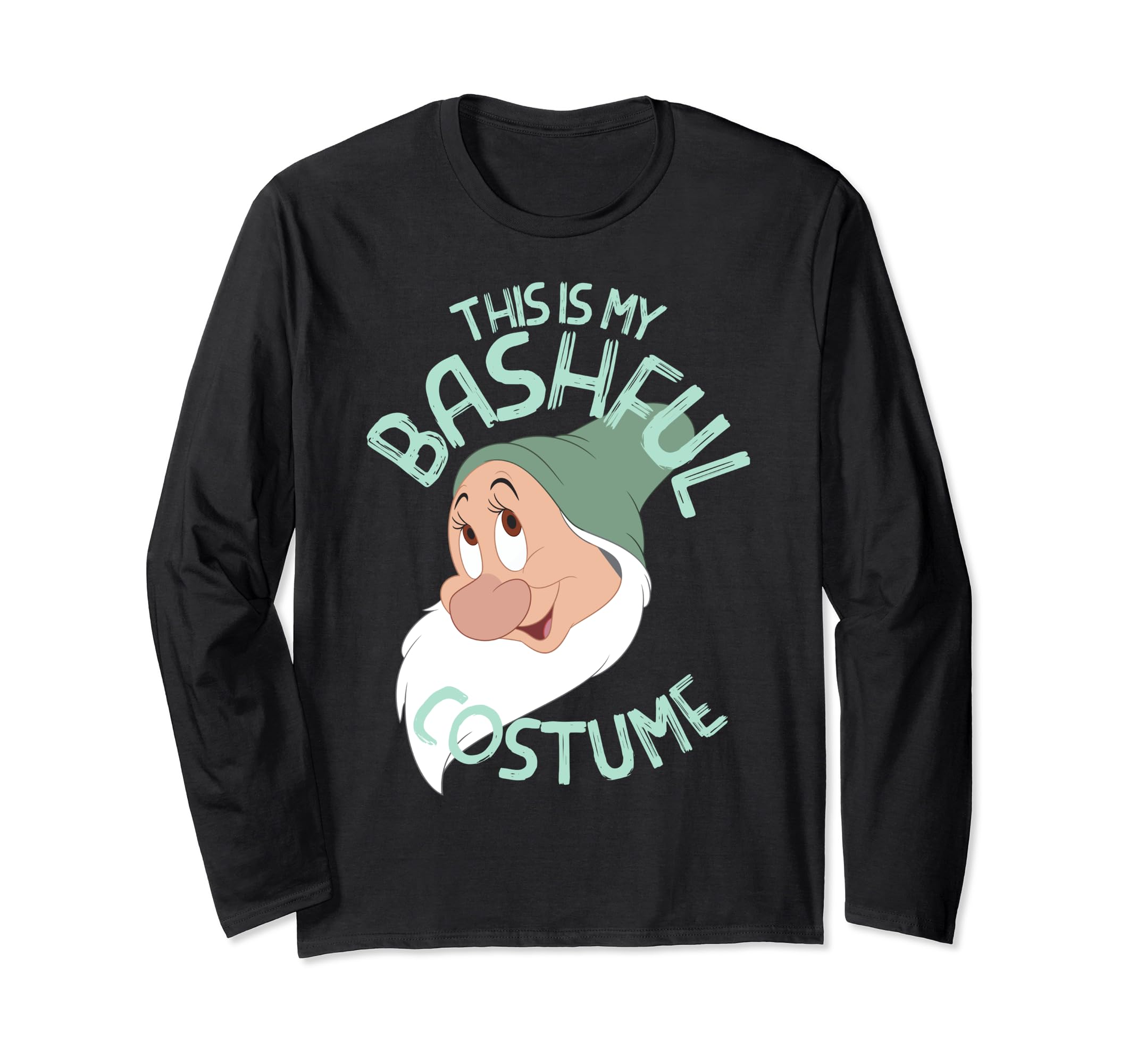 T-shirt Bashful Costume Disney Blanche Neige manches longues Halloween