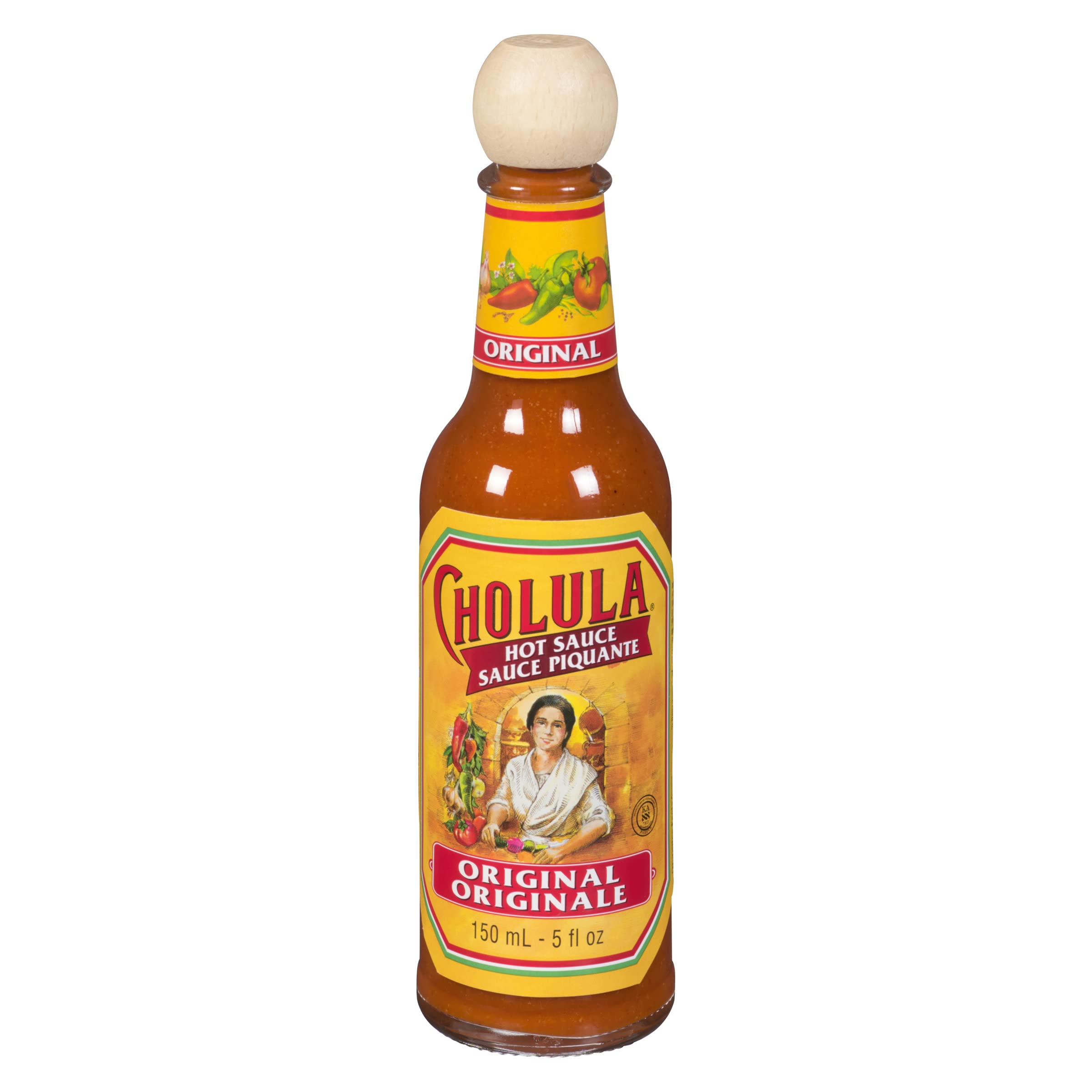 Cholula Authentic Mexican Hot Sauce, Original, 150mL - 2