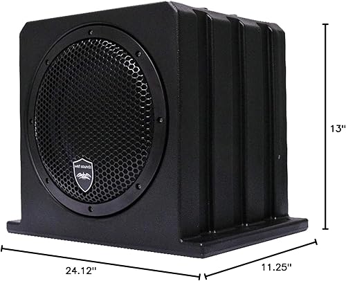Miniatura 2 de Wet Sounds Stealth AS-10 Caja de subwoofer activo de 500 vatios (renovada)