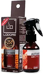 Aromatizante Automotivo Lo Car Spray – Perfume Automotivo Prático e Eficiente, Cheirinho Duradouro para Carros, Ideal para Refrescar o Interior do Veículo com Aromas Suaves e Sofisticados (Autumn)