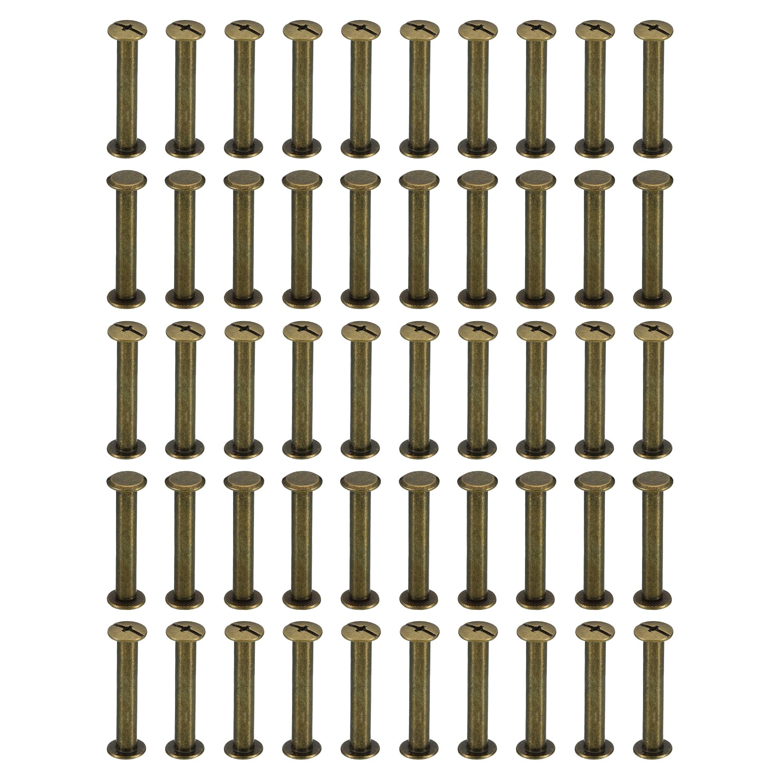 PATIKIL 100 Sets Chicago Screws