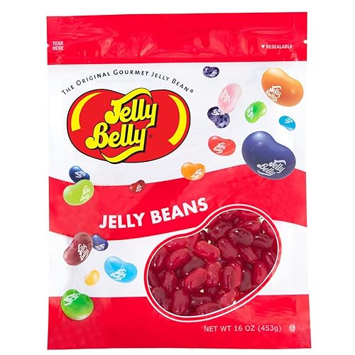 Miniatura 1 de Jelly Belly - Gomitas con sabor a granada, bolsa resellable de 1 libra (16 onzas), auténticas y oficiales, directamente de la fuente