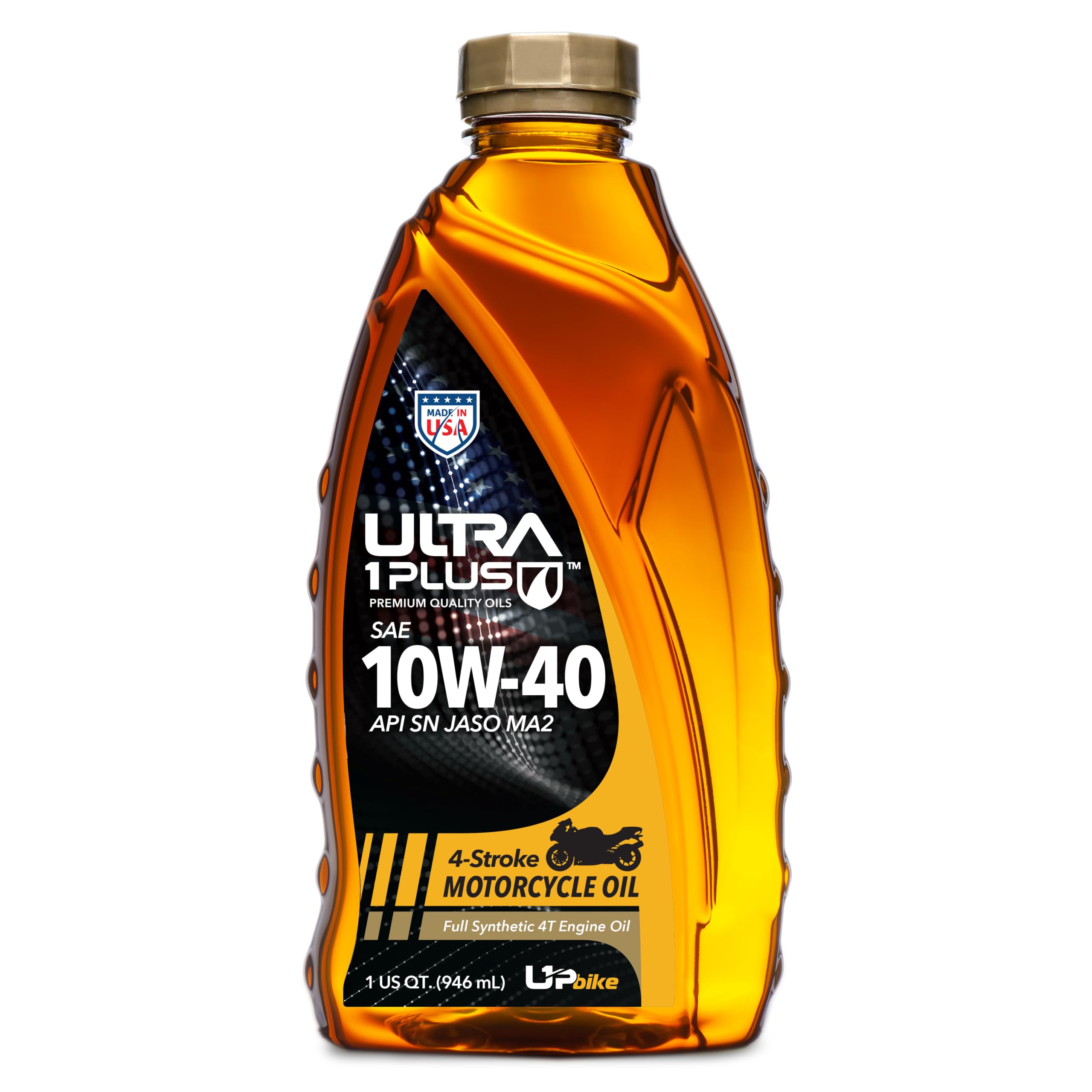 Ultra 1 Plus 4T 10W-40 Full Synthetic Motorcycle Oil