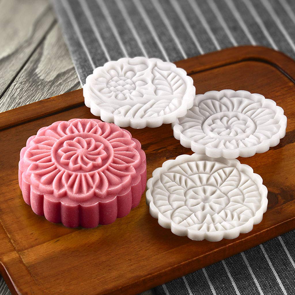 Moule à Gâteau De Lune En Forme De Cœur – 4 Motifs, Poignée Acier Inox, Pour Biscuits Et Chocolats | DIY Pâtisserie