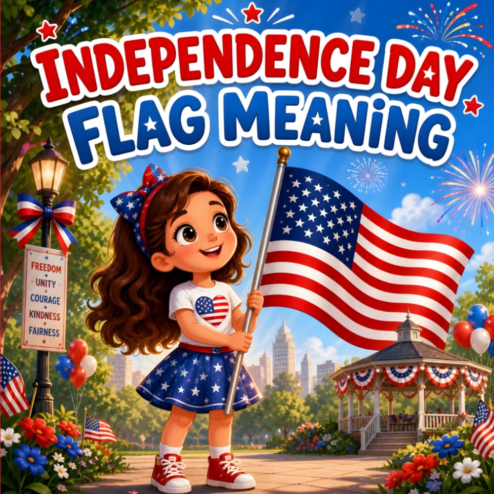 Independence Day Flag Meaning Books for Kids: A Magical 4th of July Story About Bravery, Kindness, and Unity