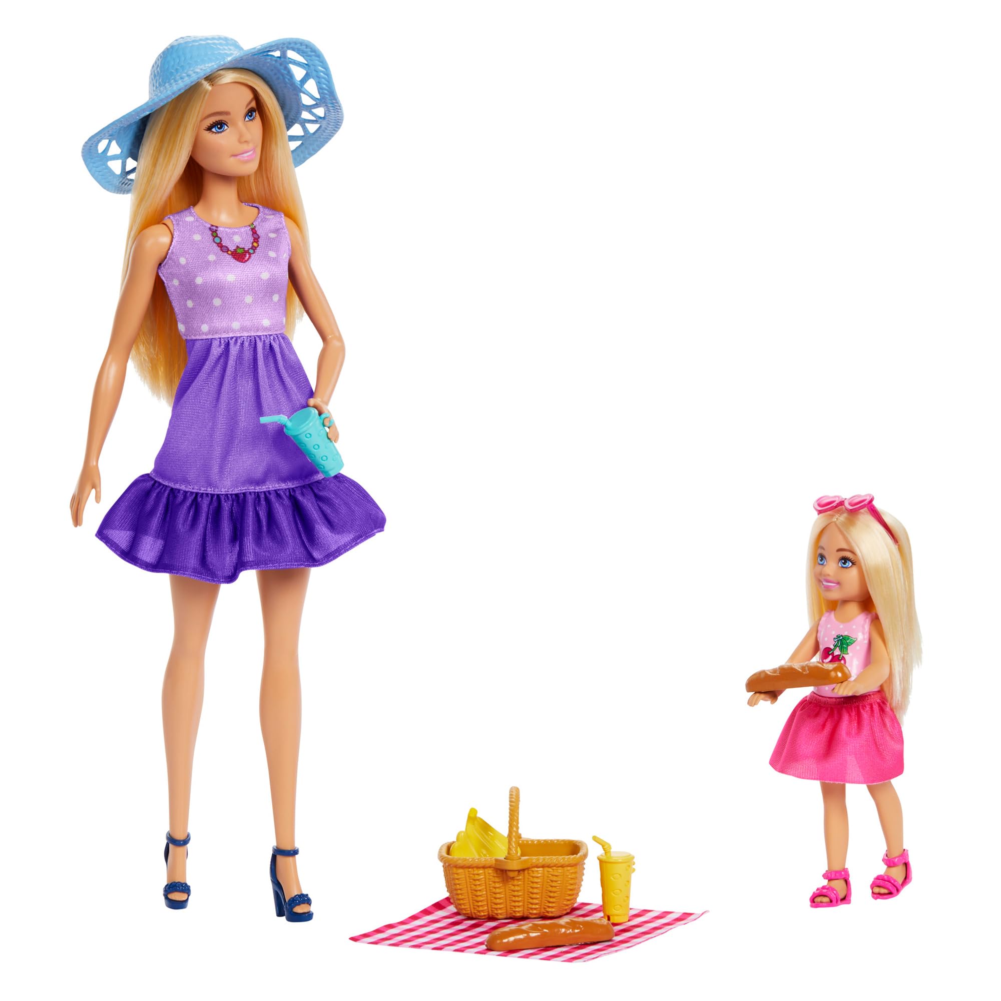 Amazon.co.jp: バービー(Barbie) マリブ＆チェルシー ピクニックセット