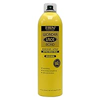 Vista 1 de EBIN NEW YORK Wonder Lace Bond - Aerosol adhesivo Supreme, paquete de 3 – Agarre extremadamente firme de 2.7 onzas / 2.7 fl oz Uso activo, secado