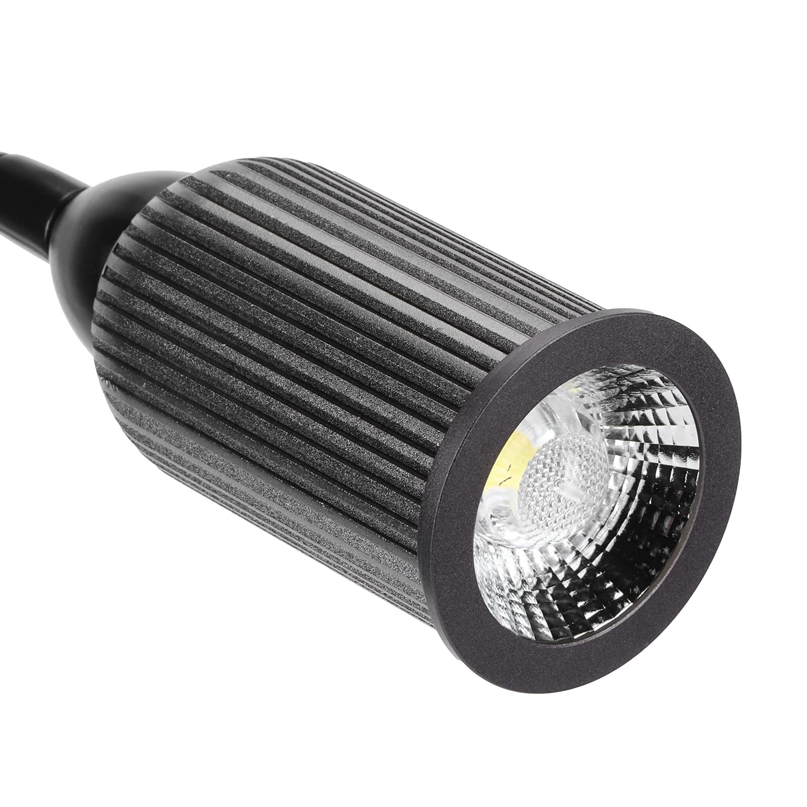 Lampe de Table à LED 15W, Lampes de Machine à Coudre, Lampe de Travail à Base Aimantée avec Bras Flexible en Col de Cygne pour Atelier de Fraisage à Coudre et Autres Tâches de(EU Plug)