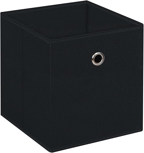 Miniatura 1 de DABEACT Contenedores de almacenamiento de tela cubos de almacenamiento de tela de 11 pulgadas cubos de almacenamiento plegables cestas organizadoras