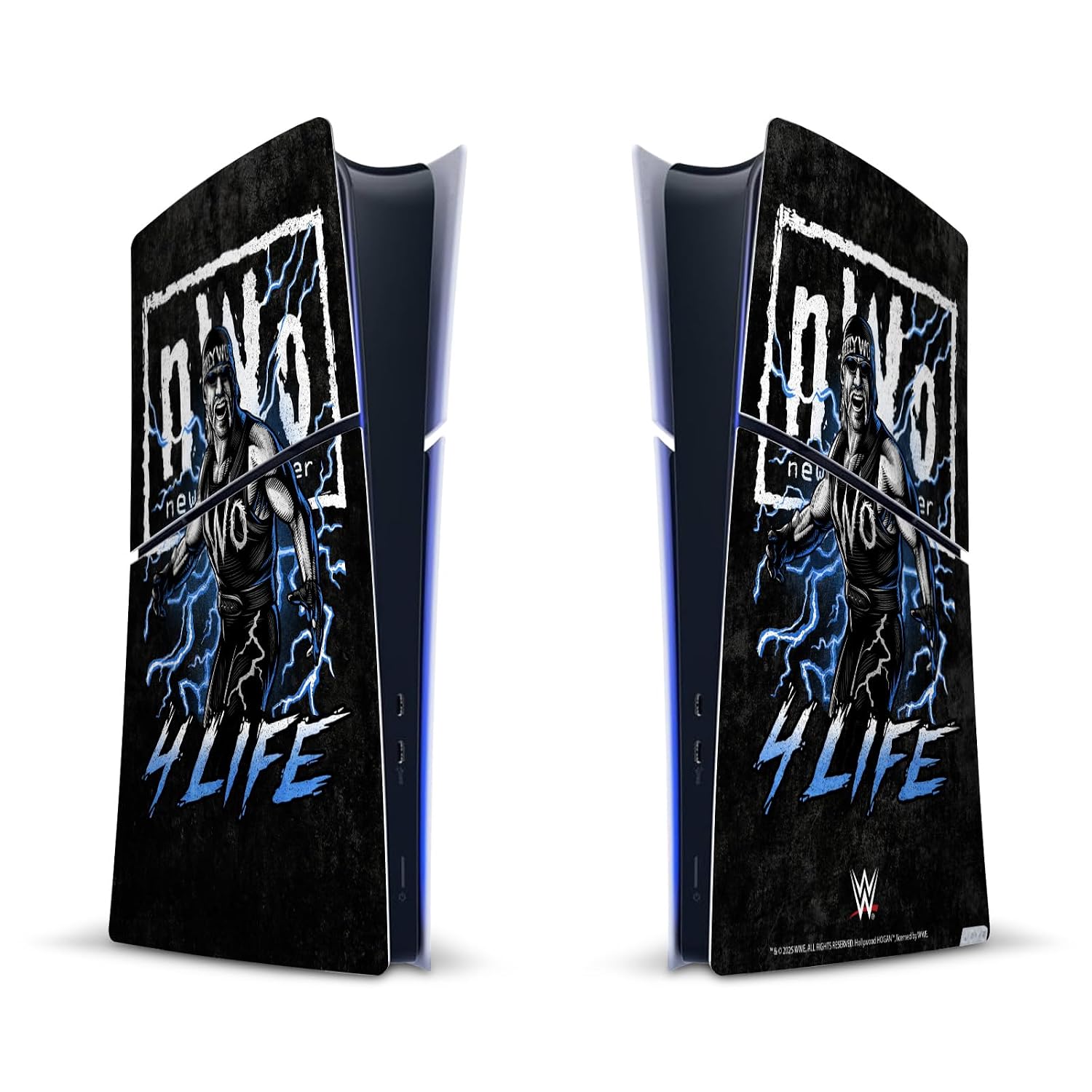 Head Case Designs Officially Licensed WWE Hulk Hogan NWO Vinyl Sticker Gaming Skin Decal Cover Compatible With Sony PlayStation 5 PS5 Slim Digital Edition Console