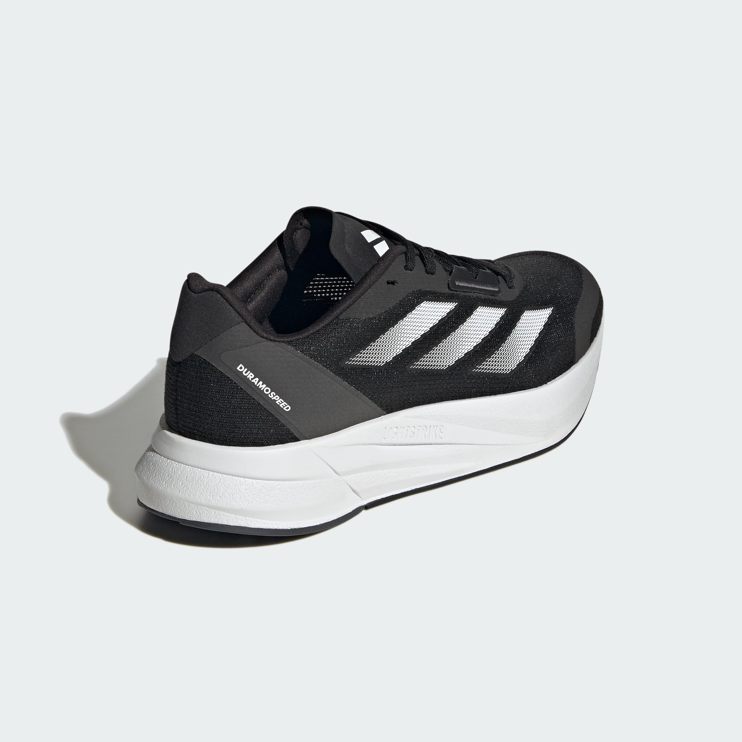 adidas Mujer Duramo Speed Running Shoes, Core Black / Cloud White / Carbon, 38 2/3 EU