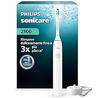 Spazzolino elettrico Philips Sonicare Serie 2100 - Spazzolino sonico con 2 livelli d'intensità