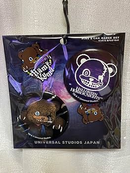 Amazon | USJ限定 ハミクマ ピンズ&缶バッジセット ハロウィン