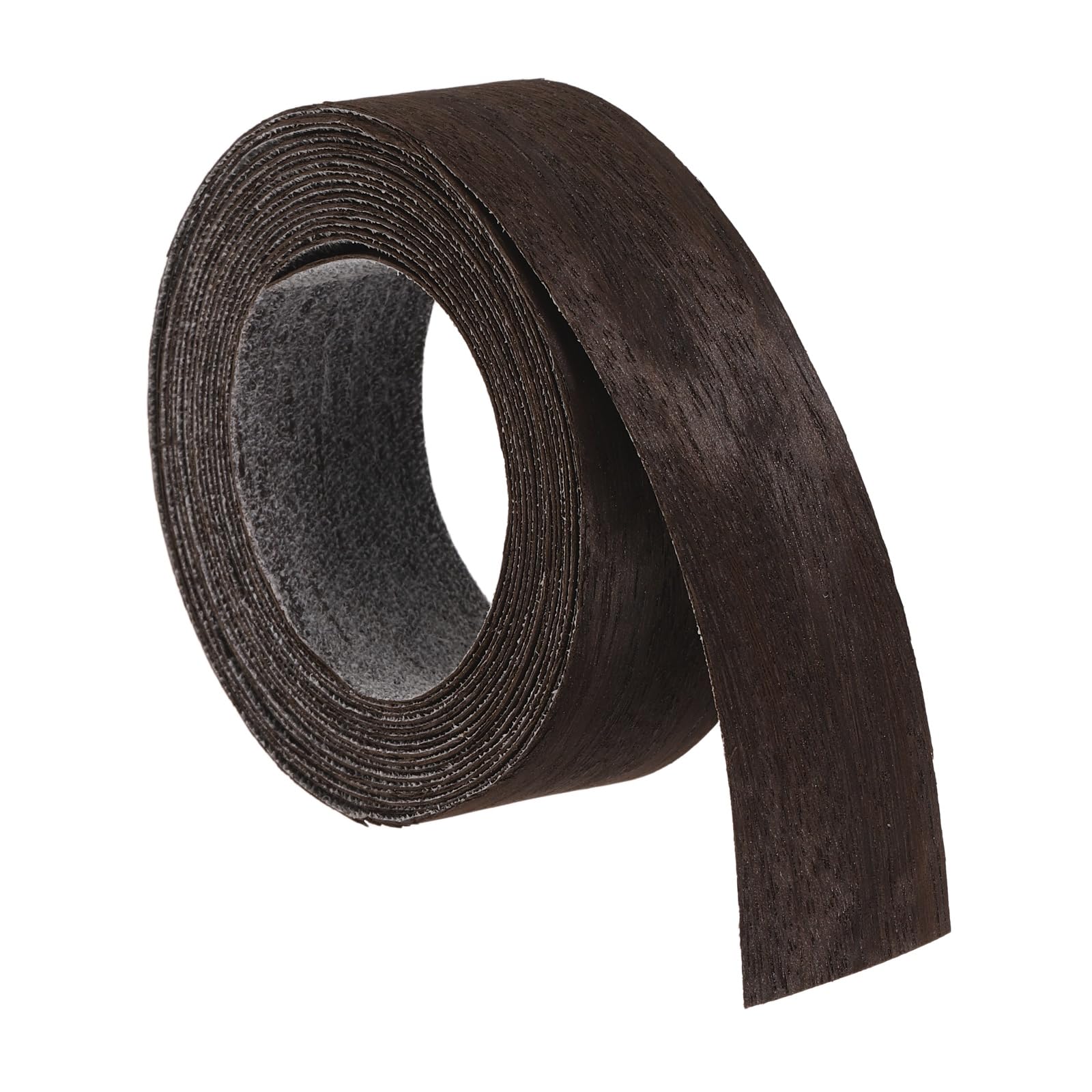 Photo 1 of uxcell 1 Inch x 10ft Wood Veneer Edge Banding, Pre-Glued Flexible Eucalyptus Edging Strips, Iron on with Hot Melt Adhesive Wood Tape for Cabinet Repair and Furniture Restoration