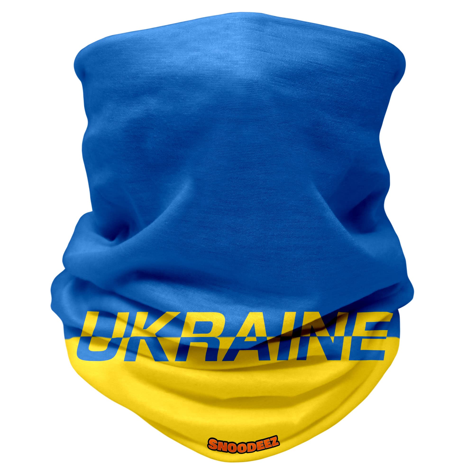 Snoodeez Yellow/Blue Kids Ukraine Flag Multifunctional Snood Headwear (, One Size)