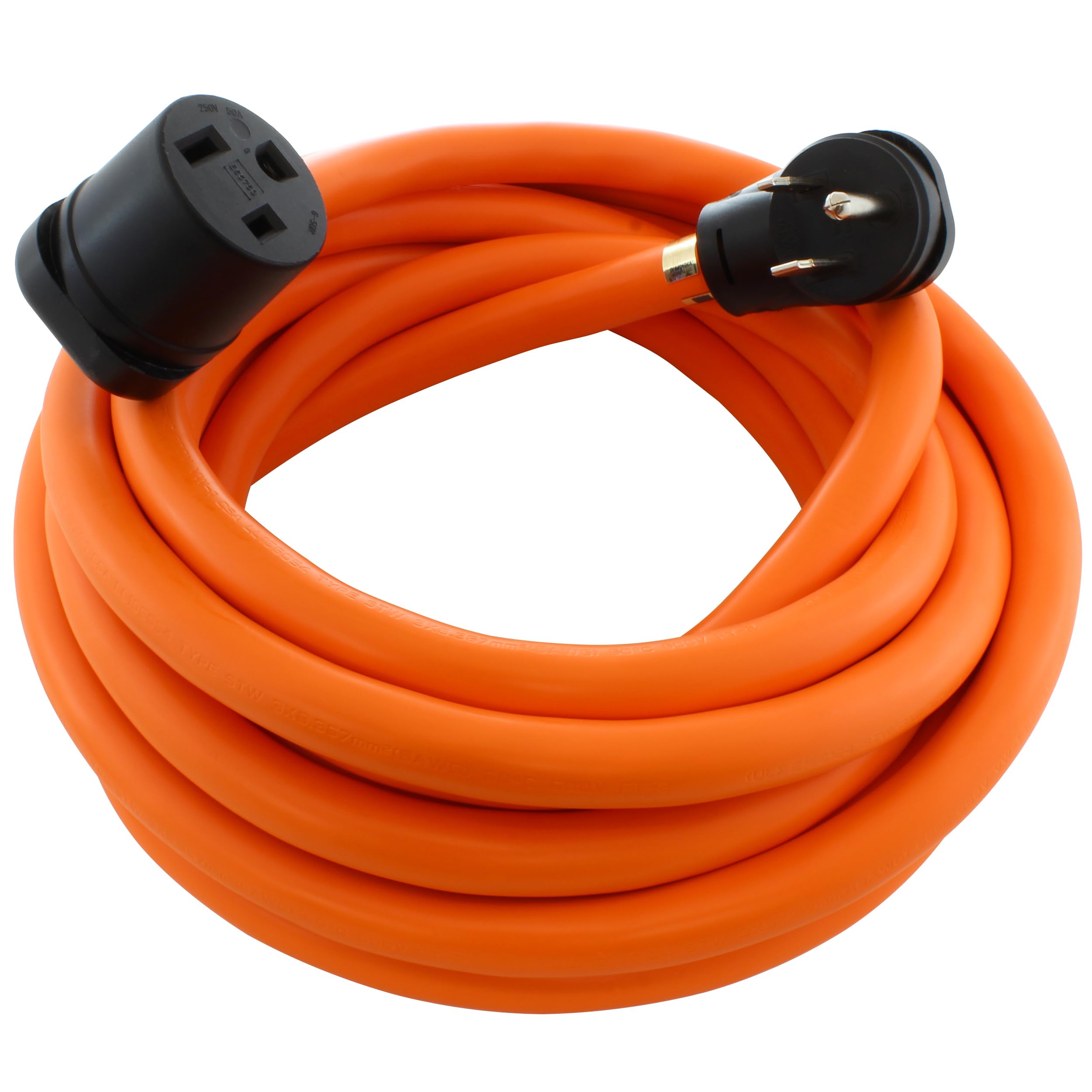 Amazon.com: AC WORKS Heavy Duty Durable Extension Cord (25FT NEMA