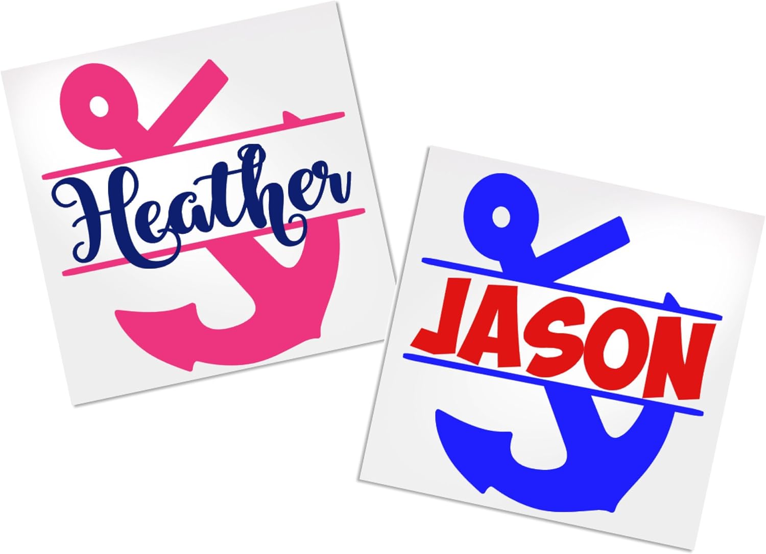 Anchor Decal for Tumbler or Vehicle Cars Windows, Personalized Anchor Gifts, Anchor