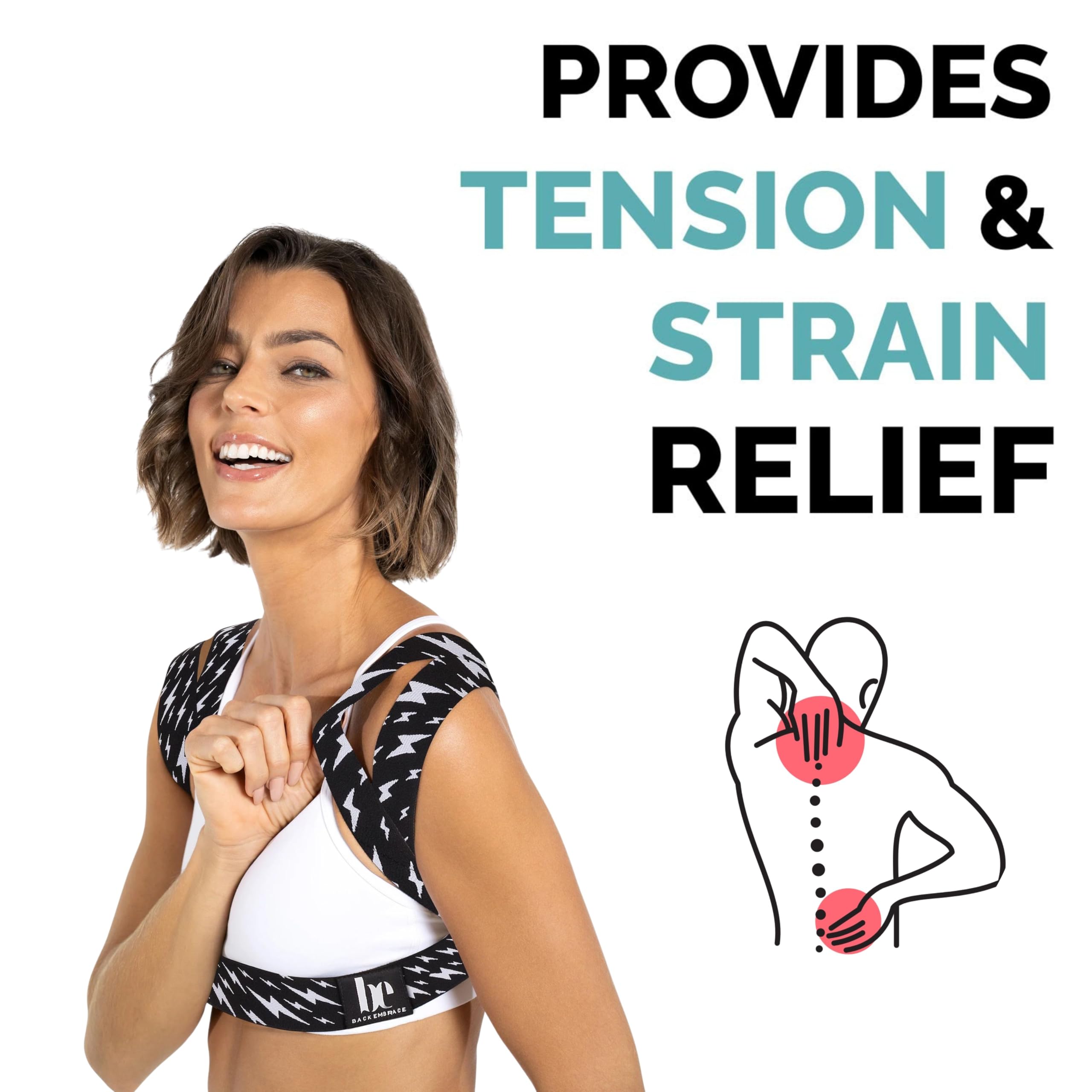 Amazon.com: BackEmbrace Posture Corrector for Women and Men - Made