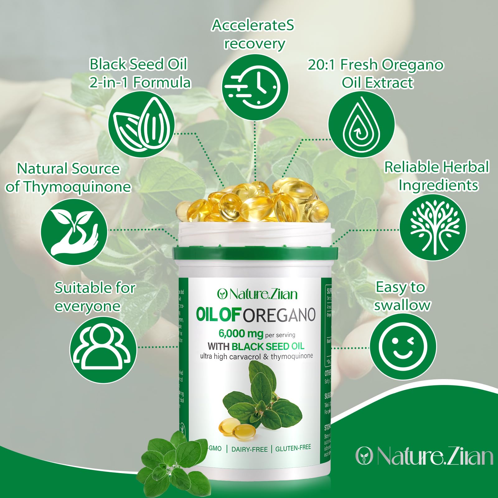 o nature ziran bpc 157 reviews Amazon.com: O NATURE . ZIRAN Oil of Oregano Softgel - Organic Oil of Oregano with Black Seed