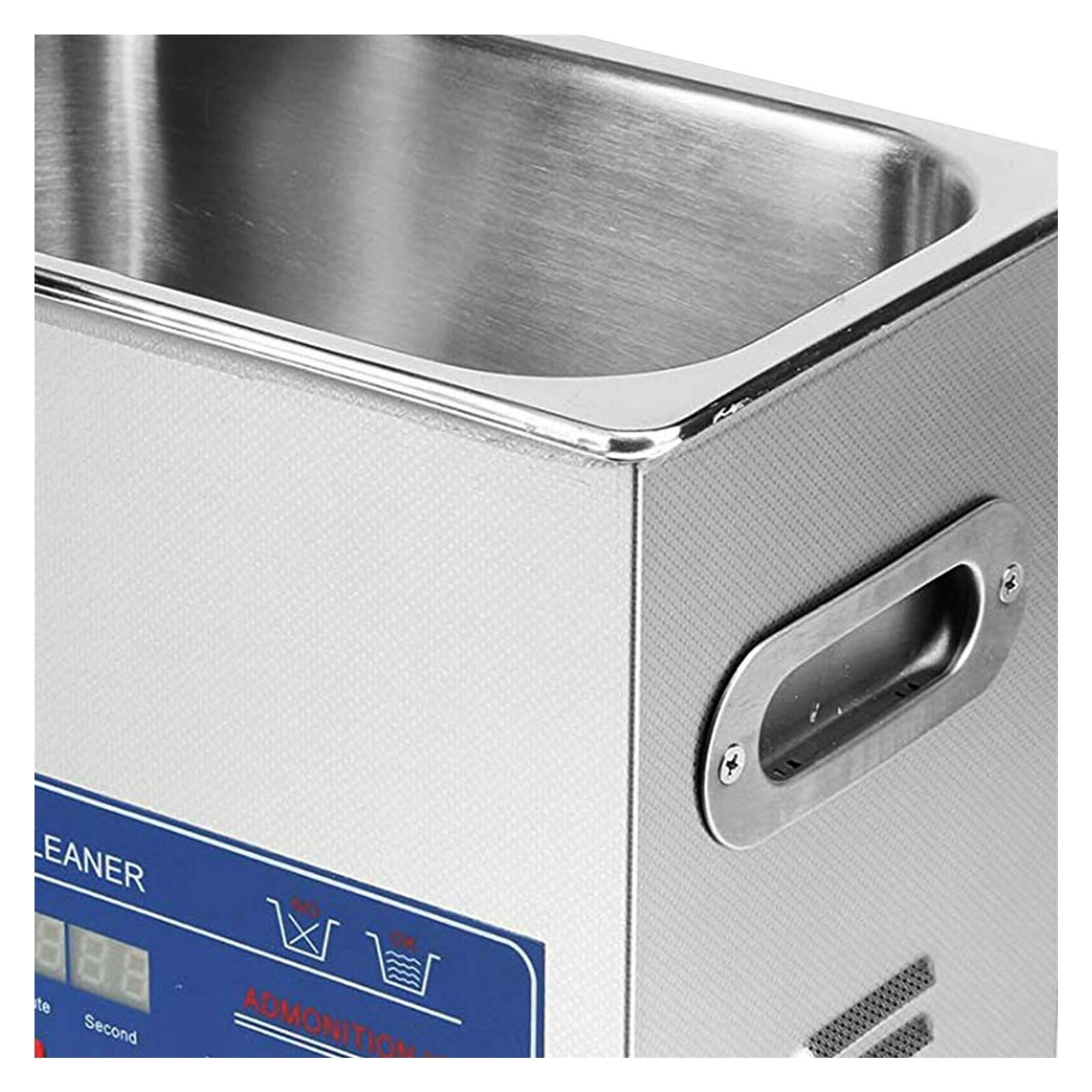 Limpiador sónico, 2/3/6/10/15/22/30L 600W Máquina Ultrasónica Limpiador Ultrasónico Con Temporizador Digital De Calefacción For Dentadura Relojes Gafas,Uso prolongado(3L)
