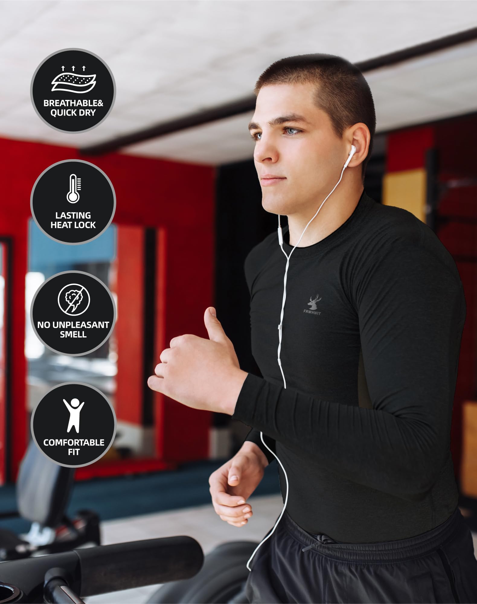 Set di biancheria intima termica da uomo, biancheria intima da sci, da uomo, traspirante e termica, biancheria intima da sci, da uomo, biancheria intima funzionale da uomo, per uomini in inverno e