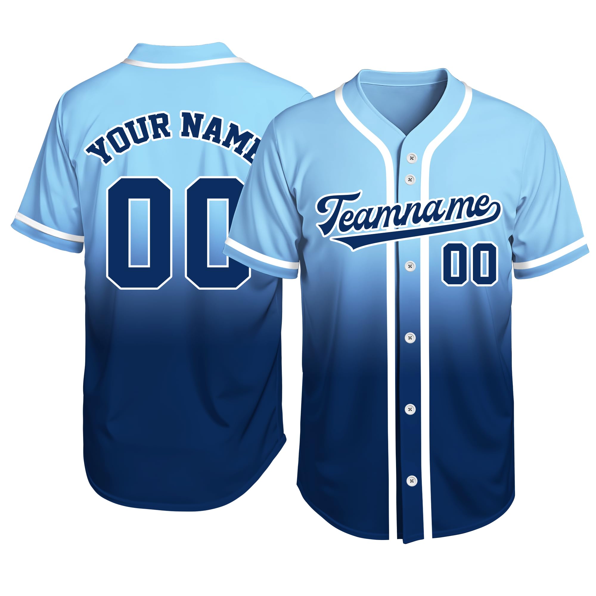 Custom Baseball Jersey Personalized Stitched or Printed Name Number Baseball Shirt Sports Uniform Gifts for Men Women Youth