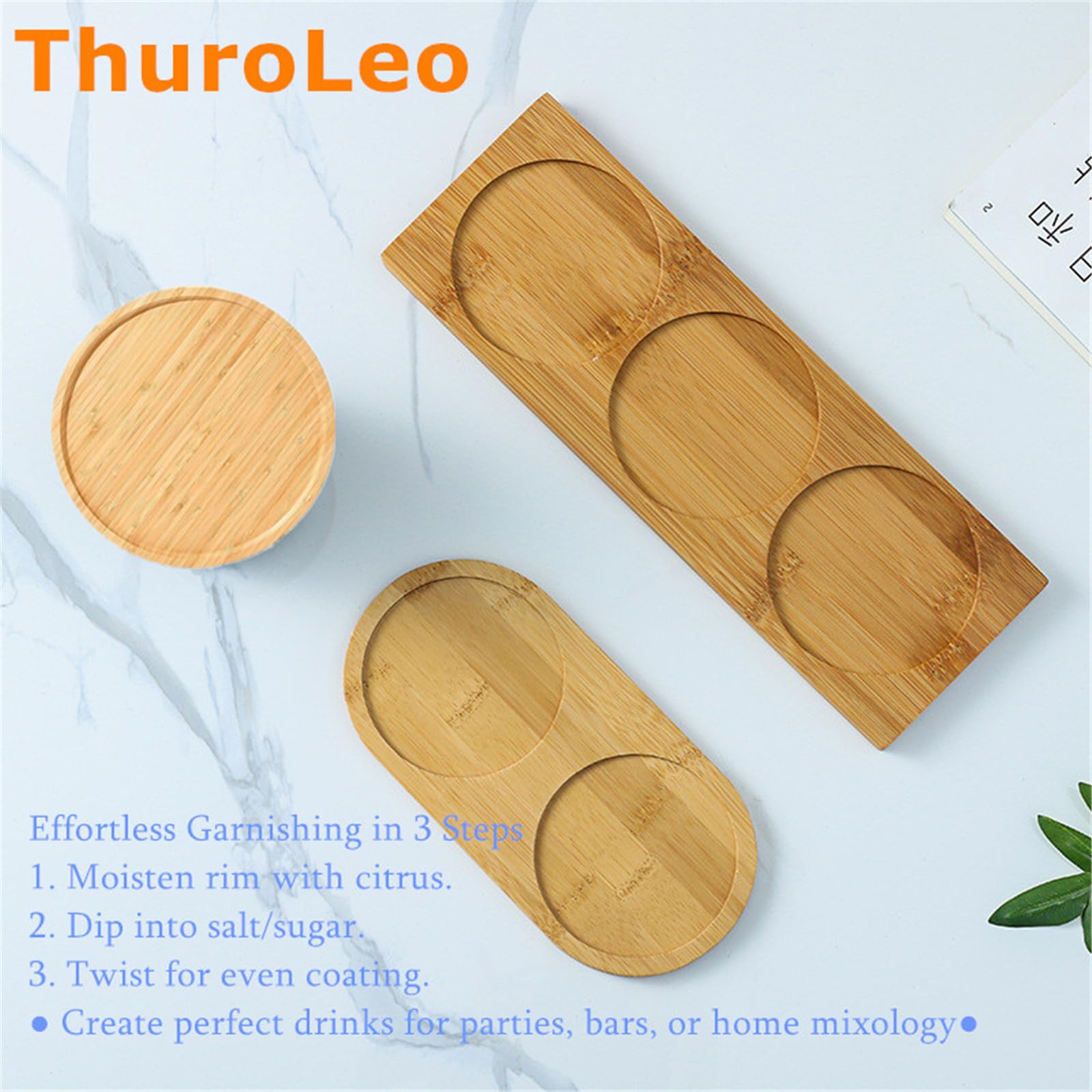 Bar Glass Rimmer for Margarita and Cocktail,Lime Juice Salt Sugar Container (M)