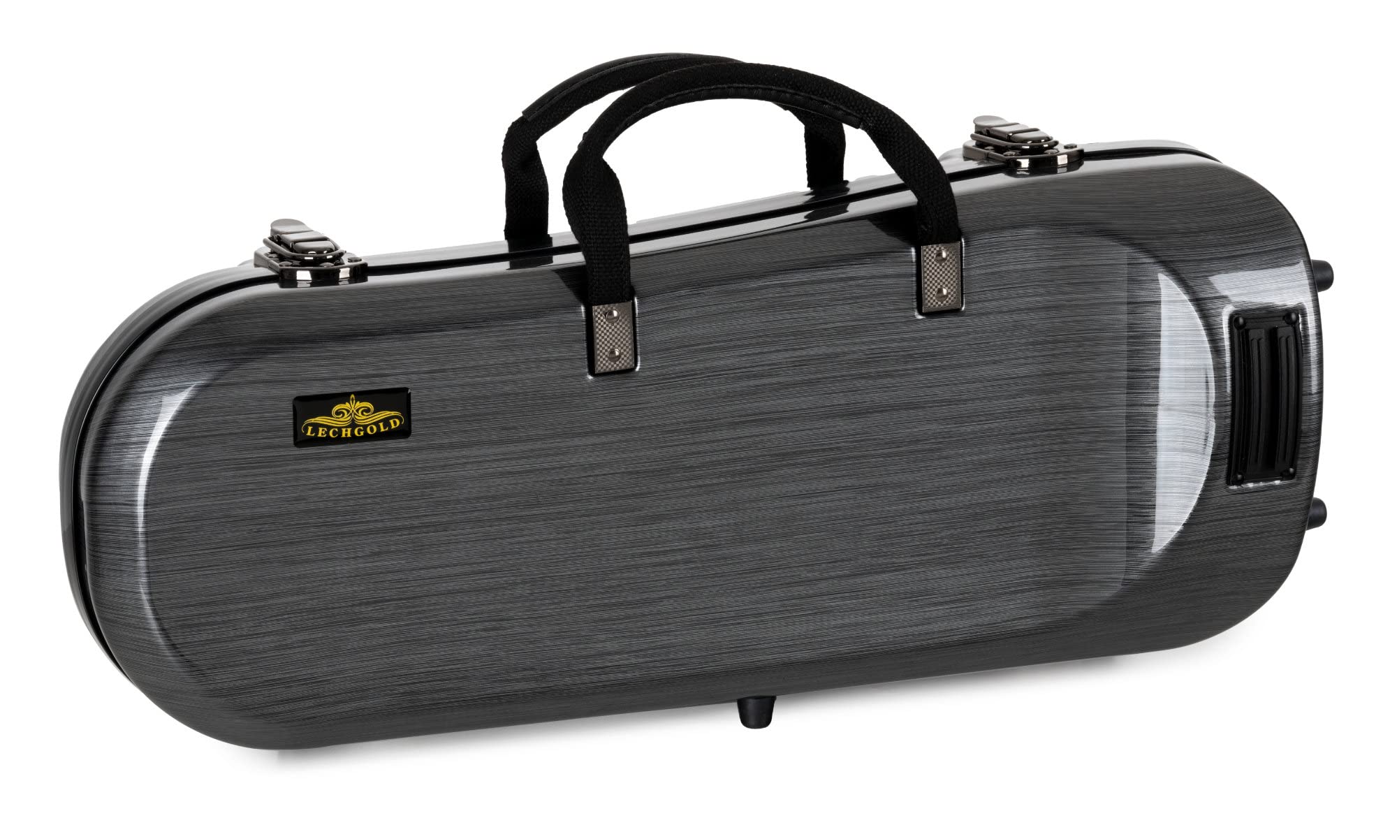Maletín Deluxe Lechgold para Trompeta, Carcasa de plástico resistente | Maletín para instrumento Lechgold "Deluxe" para trompeta, Apto para trompetas Bb con válvulas Perinet, Peso: 2, 1 kg