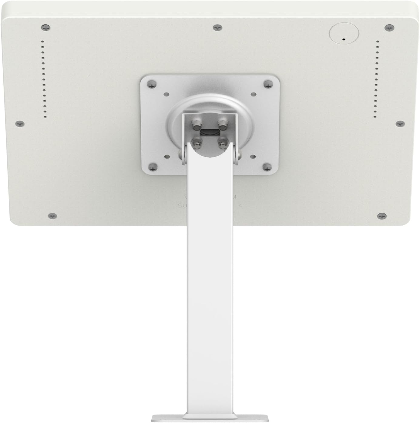 VidaMount White Enclosure and Rotating & Tilting Desk/Table Mount [Bundle] Compatible With Microsoft Surface Pro 7+, 7, 6, 5, 4