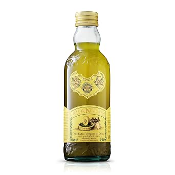 Frantoi Extra Virgin Olive Oil, 16.9 fl oz 500mL Award-Winning Sicilian EVOO Made from Biancolilla, Nocellara del Belice & Cerasuola Olives Cold-Pressed within 24 Hours for Fresh, Fruity Flavor
