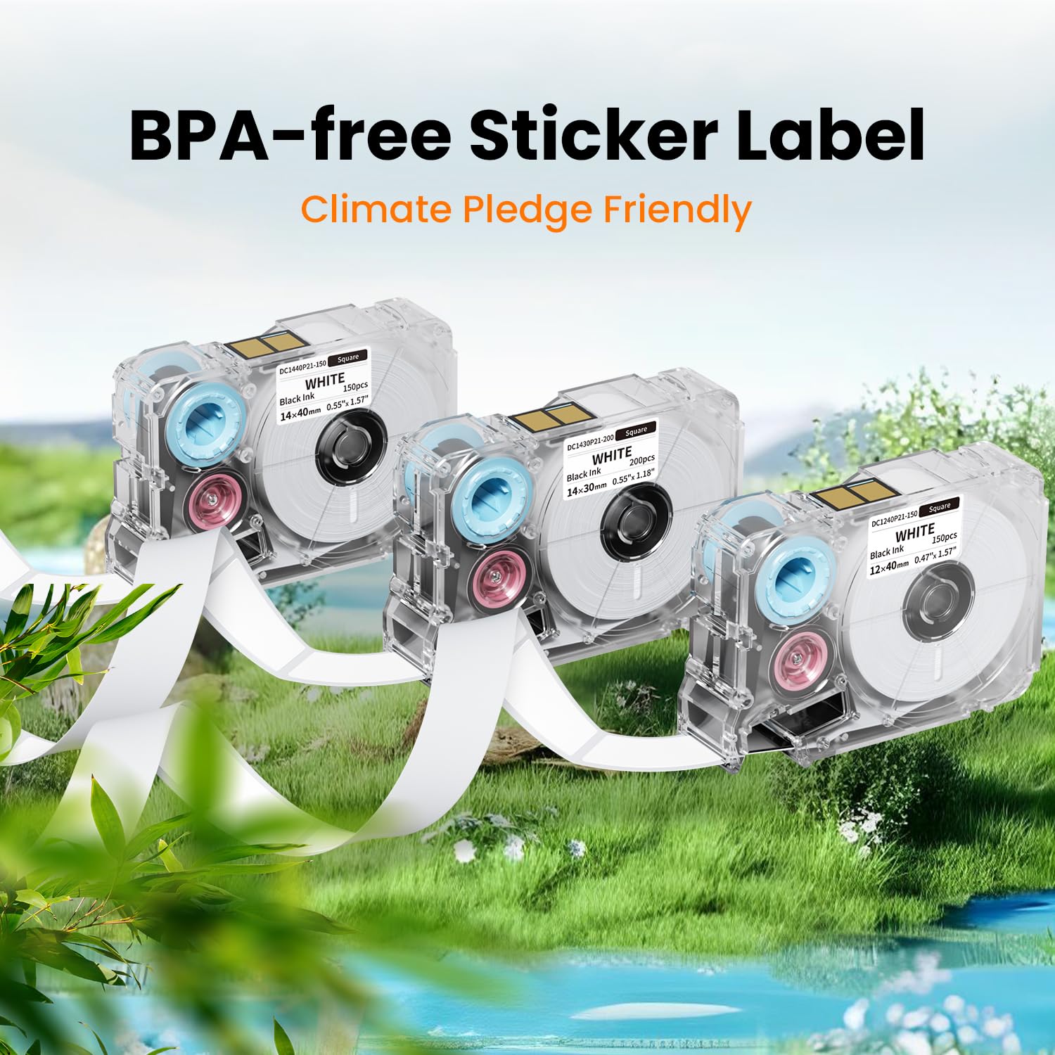 Brother Compatible Labeltape TZe-335 Wit op Zwart 12 mm x 8 m
