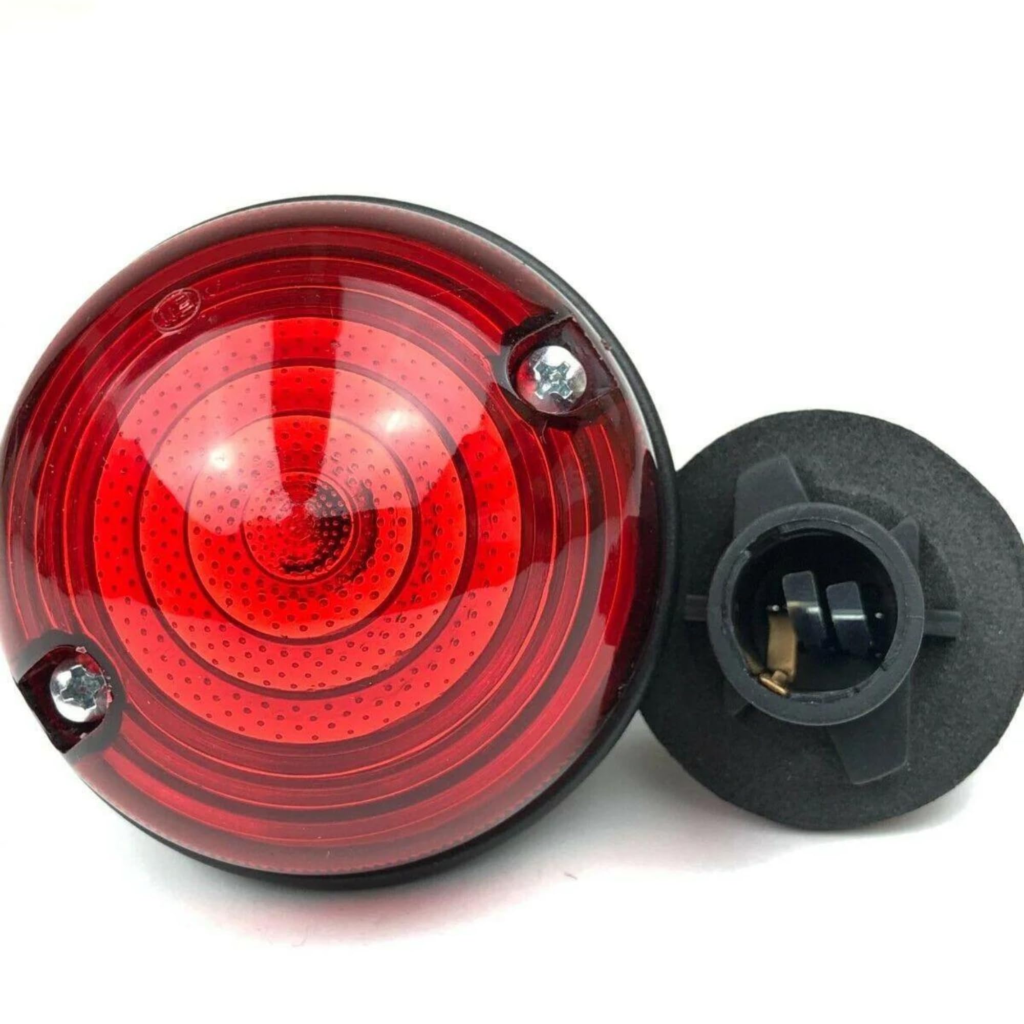 Lampada posteriore di freno compatibile con Land Rover Defender 90 110 130 (1994+) Telaio Nº MA940005+ - OEM AMR6516 XFD100100 - Lente rossa