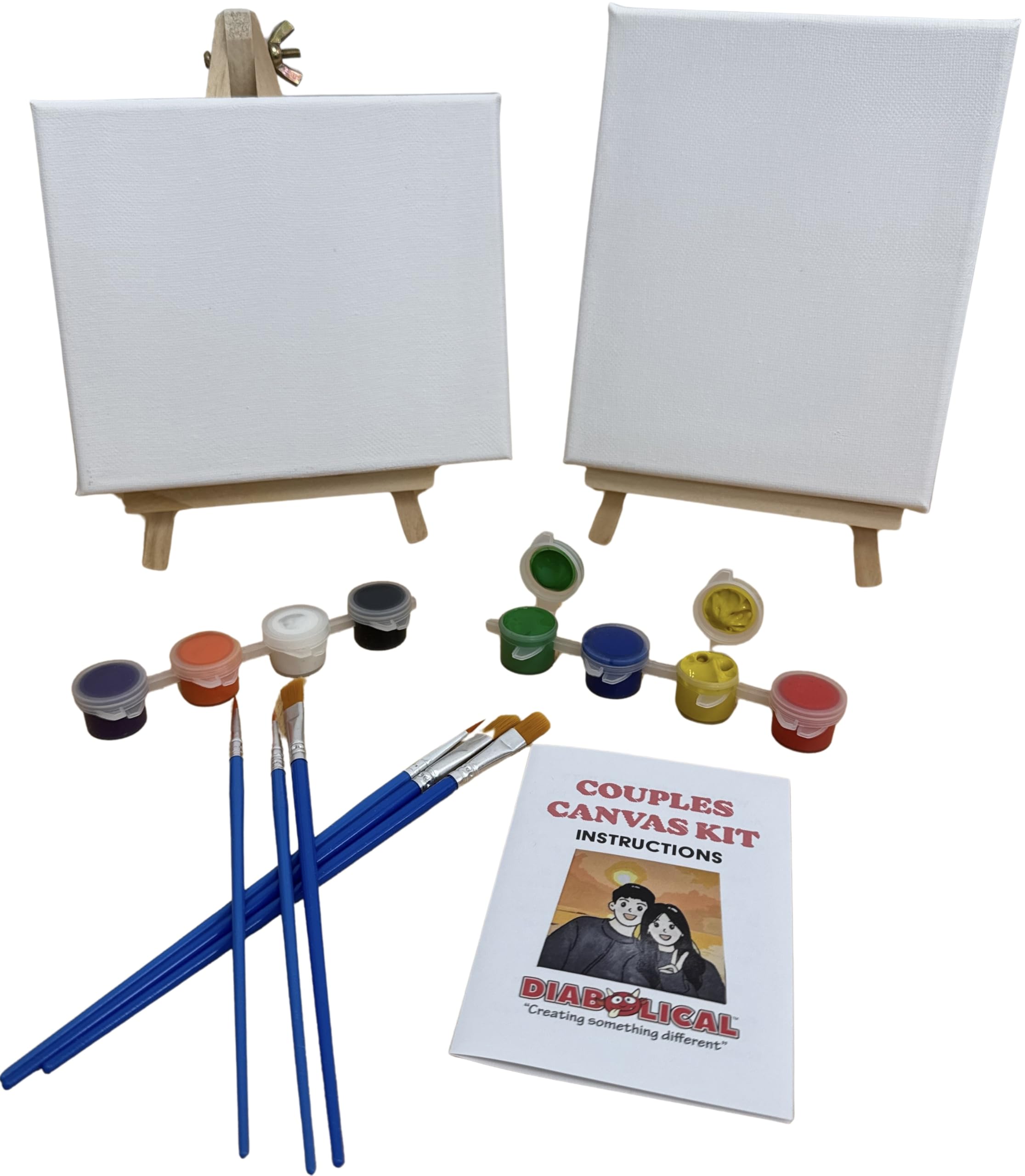 Diabolical DP1414 Kit tela per coppie, il gioco definitivo per appuntamenti notturni, regali di Natale per coppie, regali di anniversario per coppie, regali di anniversario per il 1 anno per fidanzato