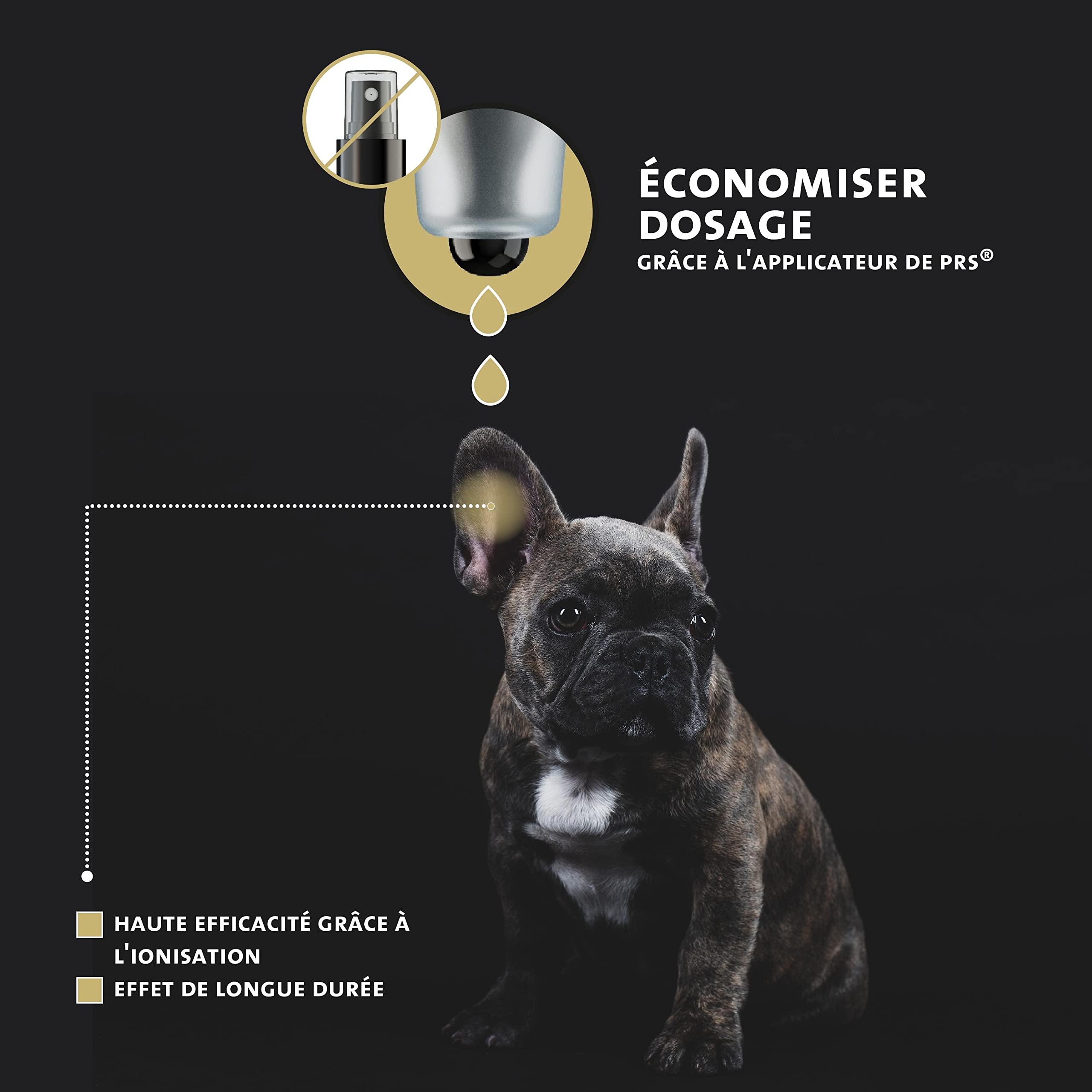 Peticare Bio Nettoyant Oreilles de Chiens & Chats - Nettoyage avec des Gouttes Auriculaires, Éliminé Odeurs, Détache Incrustations, Produit de Soins - petAnimal Health 2110
