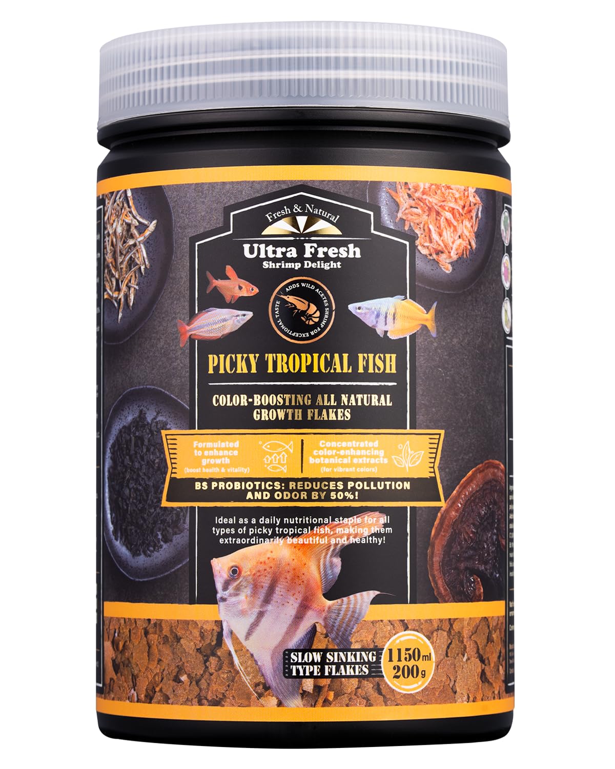Ultra Fresh Tropical Fish Flakes 7.05oz