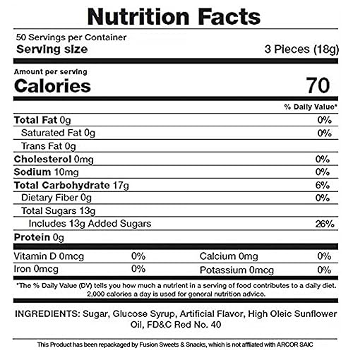 Miniatura 2 de Cinnamon Discs - Caramelos duros a granel de 2 libras envueltos individualmente en discos de caramelo de canela roja