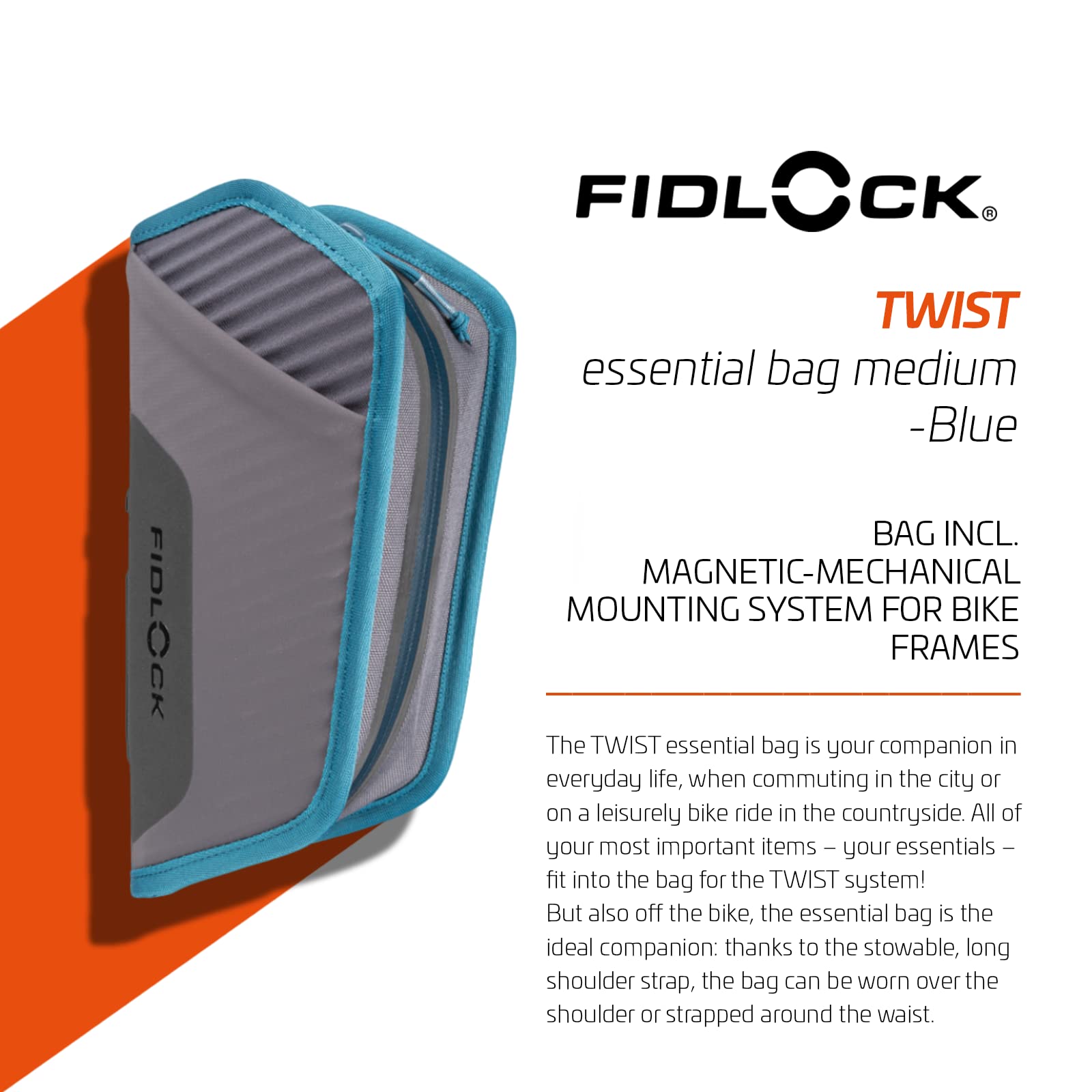 Amazon.co.jp: FIDLOCK (フィドロック) ツイストエッセンシャルバッグ 