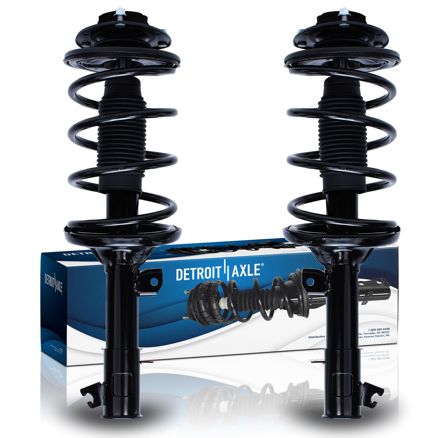 Detroit Axle - 2 Front Struts for 2001-2006 Hyundai Santa Fe
