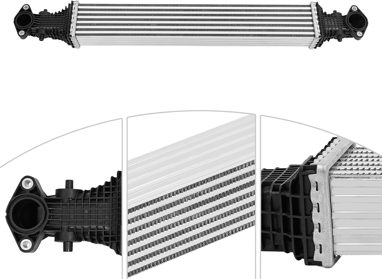 Aluminum Alloy Intercooler for 2022-2024 Honda Civic 1.5L & 2023-2024 Honda Accord & CR-V 1.5L,Intercooler Radiator Replacement 19710-64A-A01