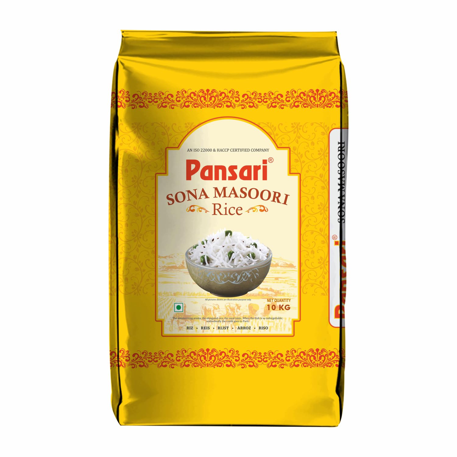 Pansari Premium Sona Masoori Rice, 10 kg (B0CQ4V724R) Amazon Price History, Amazon Price Tracker
