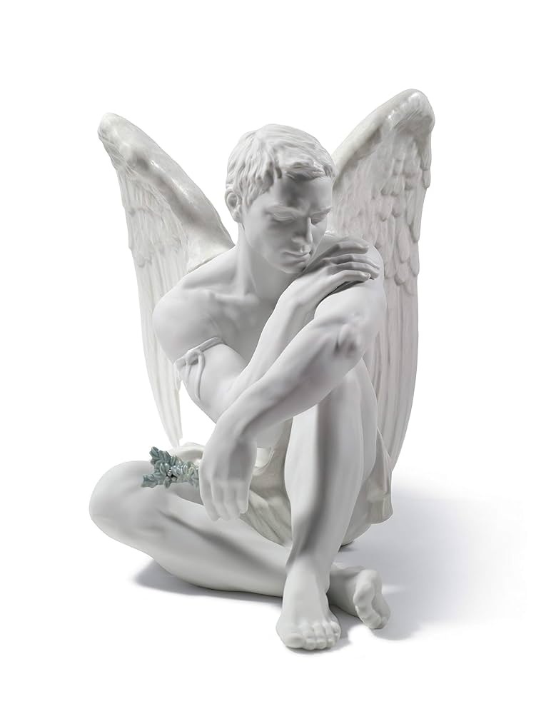 Lladro 天使 フィギュア 約15cm　新品未使用 Angel Dreaming Figurine | Lladró® Europe
