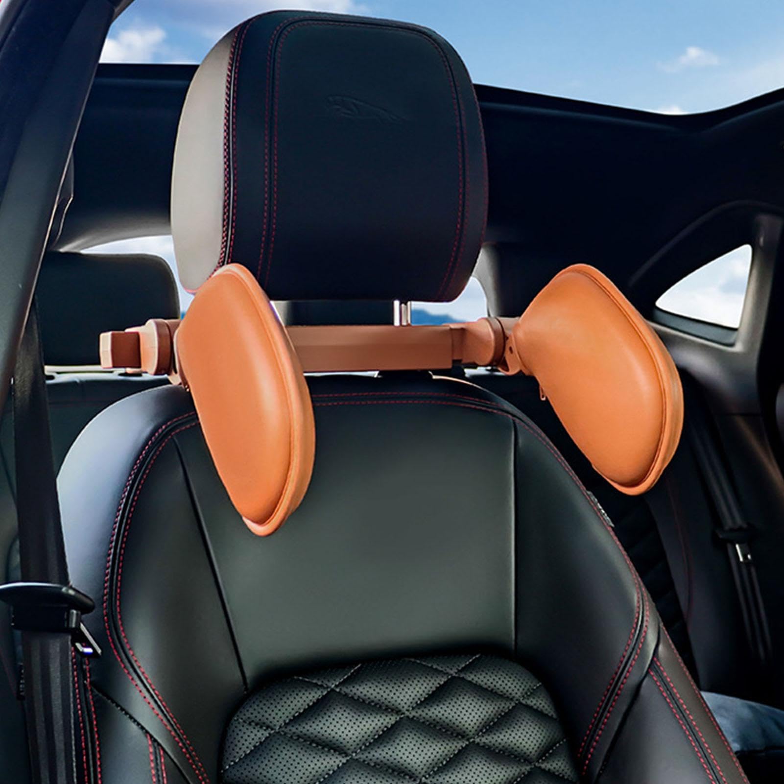 Support de tête pour siège de voiture | Appui-tête ergonomique en forme de U, support de tête de siège de voiture sans danger pour la tête de siège de voiture prend de l'espace pour enfants et adultes