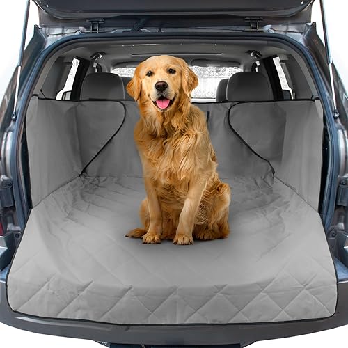 FrontPet - Funda acolchada de perro para la zona de carga de SUV, ajuste universal, para cualquier mascota La funda duradera cubre y protege tu disponible en Yaxa Peru