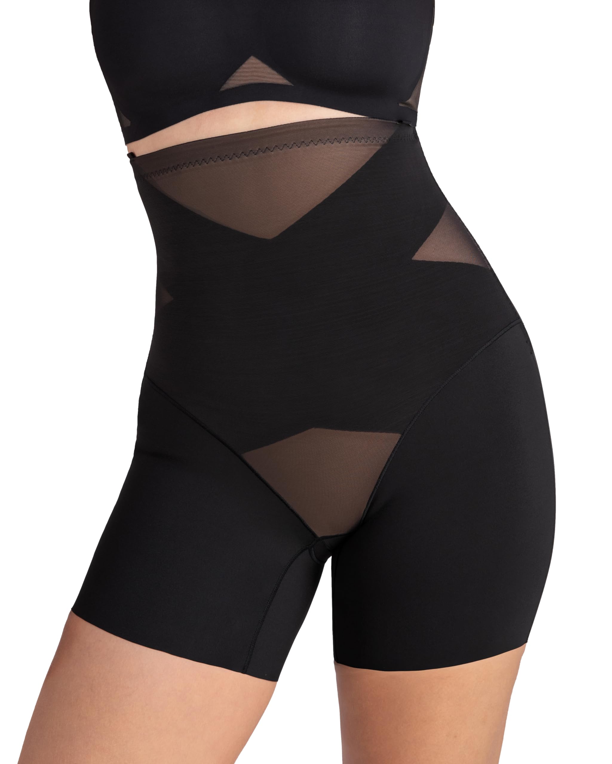 HONEYLOVE Shapewear for Women - SuperPower Girl Short - High Compression Waist Shaping Tummy Control