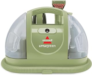 Bissell - Portable Carpet Cleaner - Little Green for Carpet & Upholstery - with Stain Brush - for Household and Automotive use - 15 ft Cord