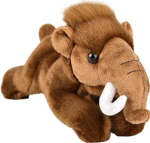 Miniatura 8 de Forest & Twelfth Animal de peluche acostado, realista de 9.5 pulgadas, suave juguete de peluche de león para abrazar, hora de acostarse, jugar,