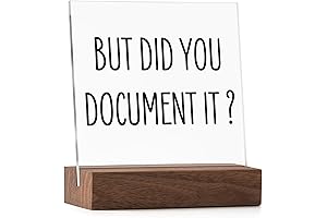 Did You Document It Sign Office Desk Decor