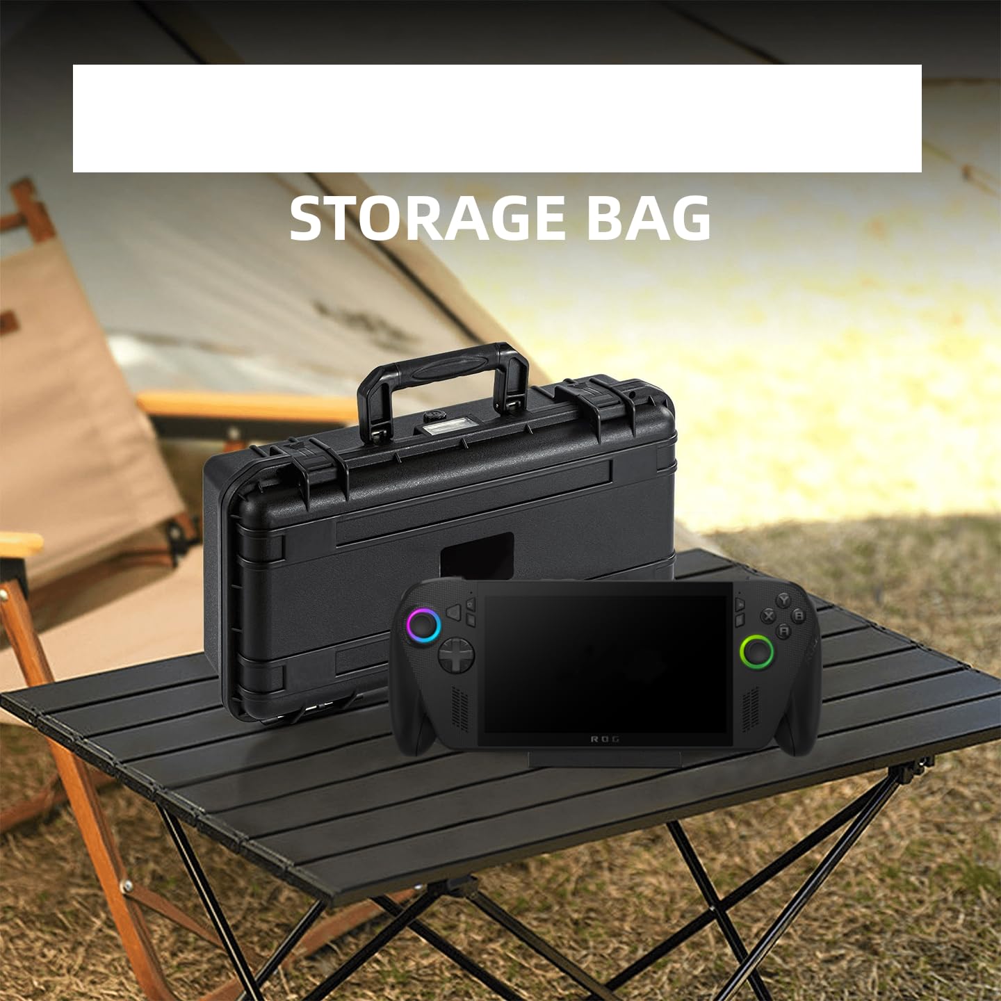 Scatola Portatile per il Trasporto per rog per xbox per ally/per ally x Custodia per Console di Gioco Portatile Borsa Custodia da Viaggio Protettiva Antiurto Accessori Rigidi per Console