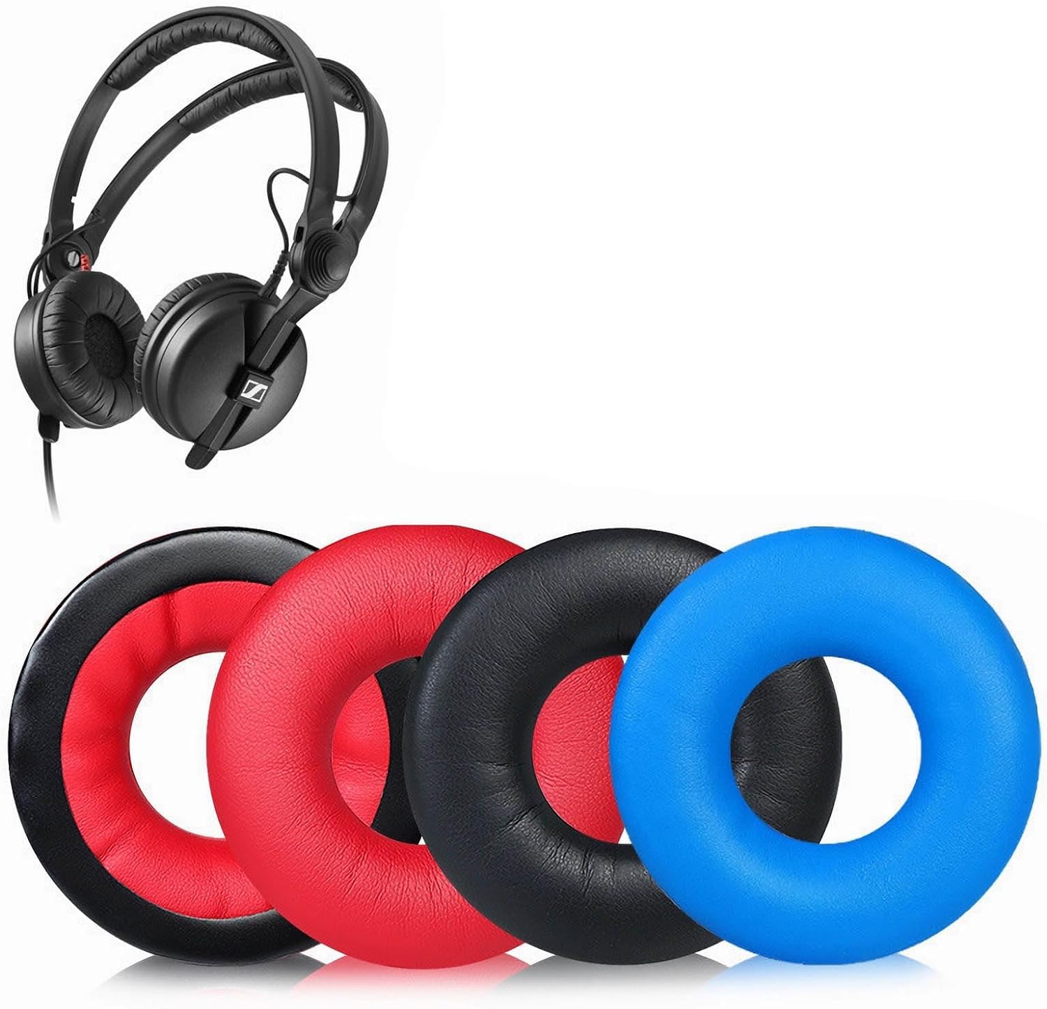 ★Sennheiser ゼンハイザー HD 25 イヤーパッド交換済 美品 Amazon | MinHutYa HD25 イヤーパッド 交換用 プロテインレザー